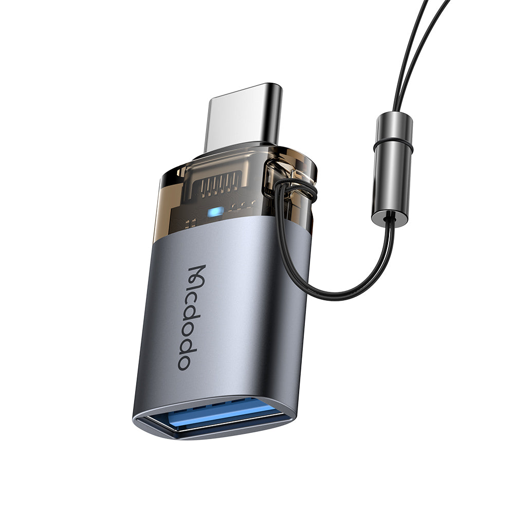 OTG Adapter USB-C - USB-A McDodo OT-7400, Zwart