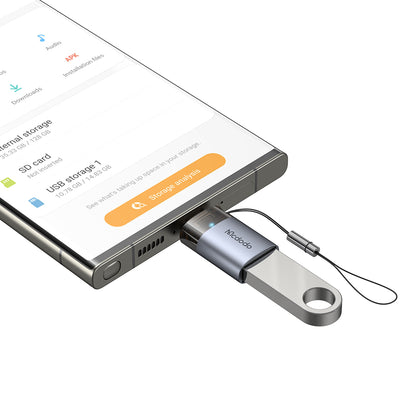 OTG Adapter USB-C - USB-A McDodo OT-7400, Zwart