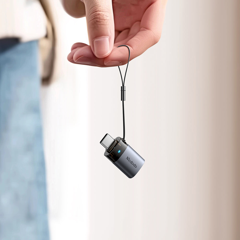 OTG Adapter USB-C - USB-A McDodo OT-7400, Zwart