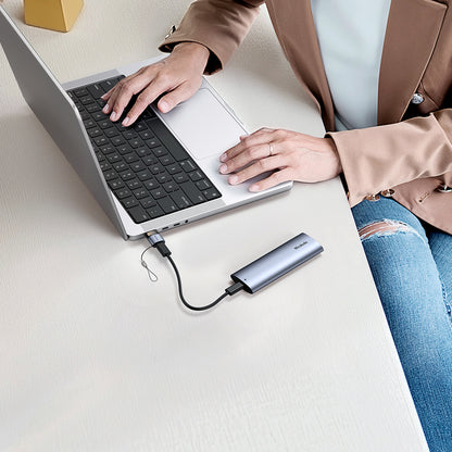 Adaptateur de Données et de Chargement USB-C - USB-A McDodo OT-7580, Noir