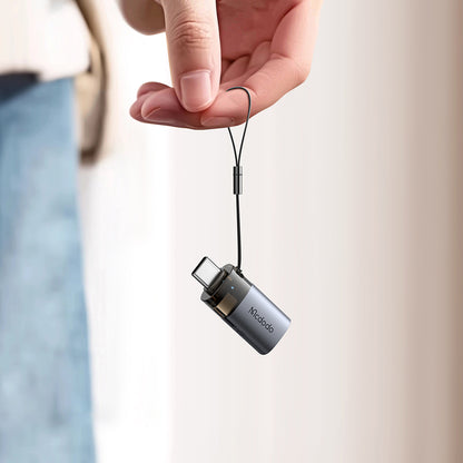 Kaartlezer USB-C McDodo OT-7600, USB-A (OTG) - microSD, Zwart