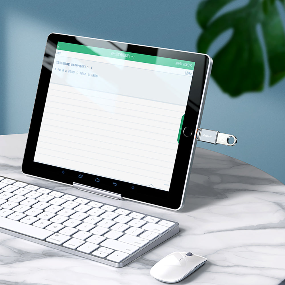 OTG Adapter USB-C - USB-A McDodo OT-8730, Grijs