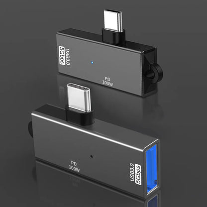 OTG Adapter USB-C - USB-A Techsuit A21, Grijs