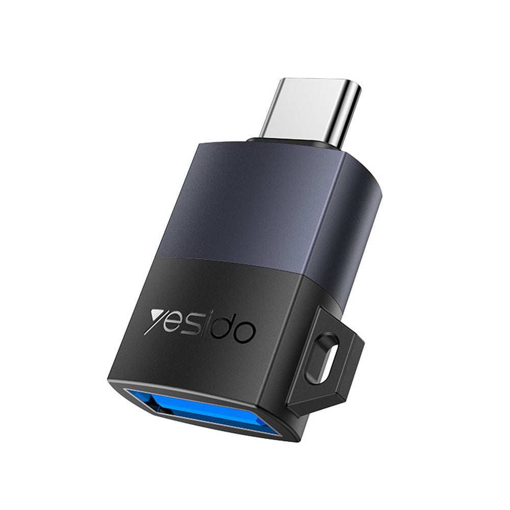 OTG Adapter USB-C - USB-A Yesido GS31, Grijs