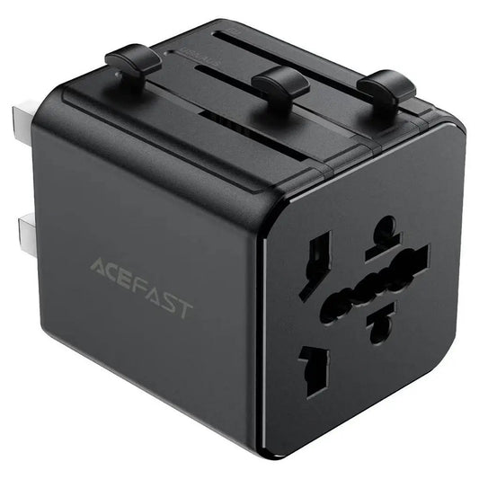 Acefast Z11 Travel Netzadapter, Schwarz