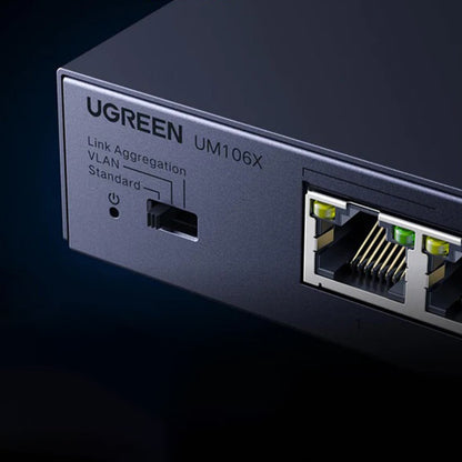 UGREEN Netwerkswitch 35048EU, 5 x RJ45, Grijs