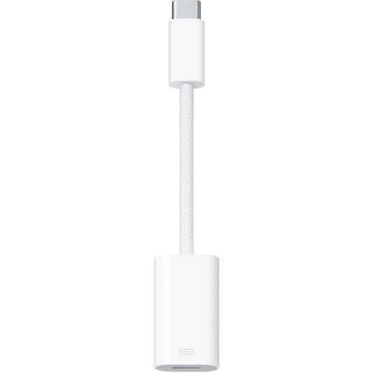 Apple A2868 USB-C-naar-Lightning gegevens- en oplaadadapter, wit MUQX3ZM/A