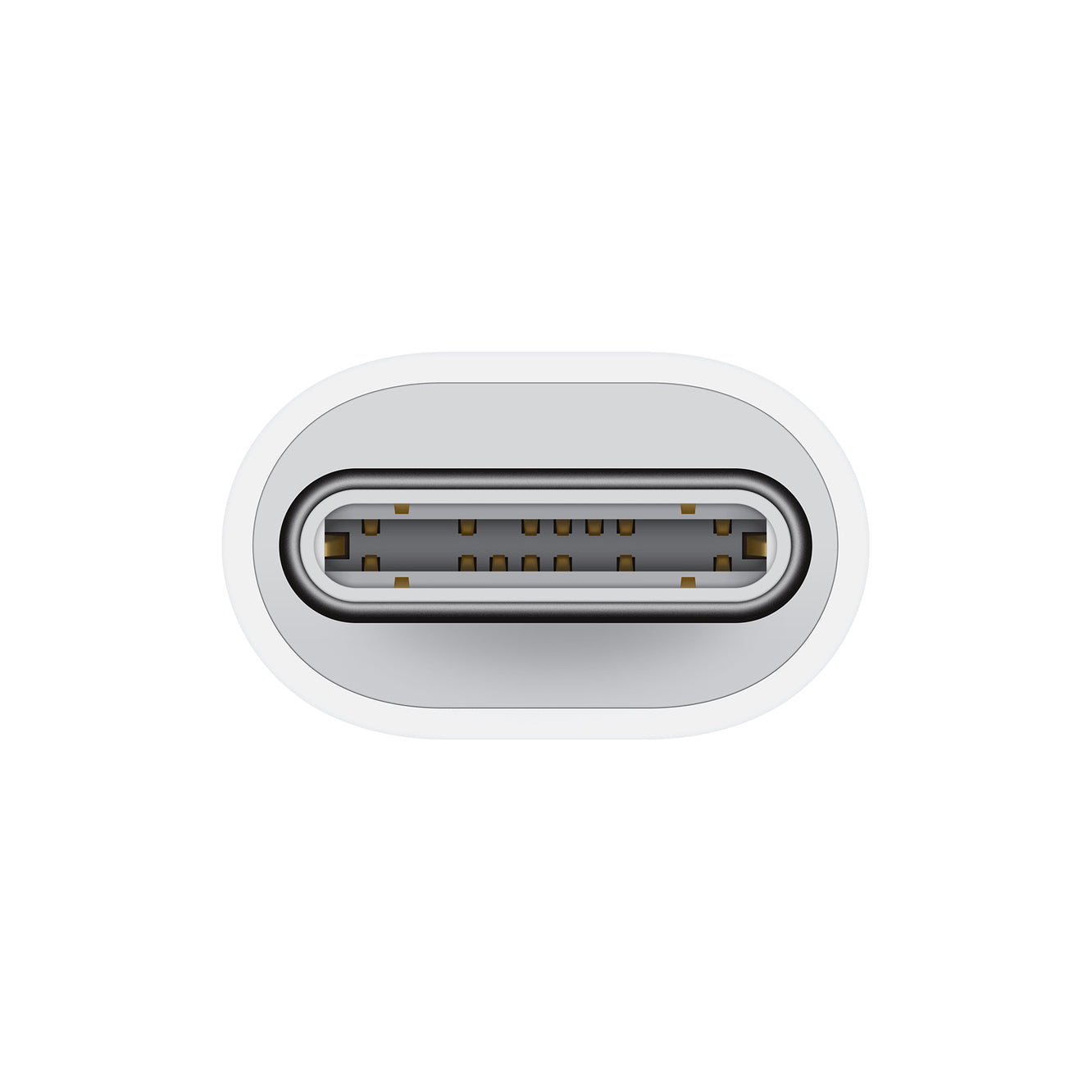 Apple A2868 USB-C-naar-Lightning gegevens- en oplaadadapter, wit MUQX3ZM/A