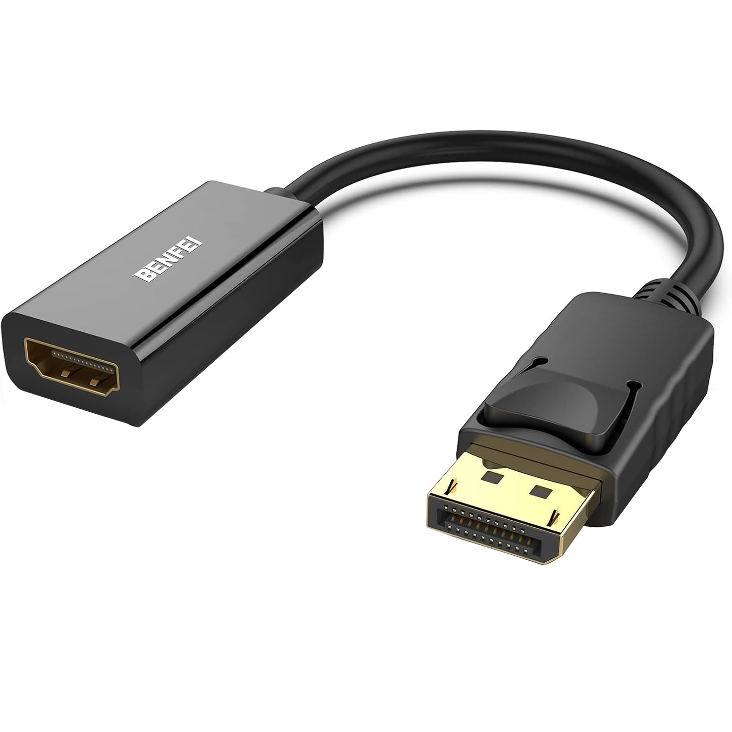 Benfei Video-adapter, DisplayPort - HDMI, 4K, Zwart