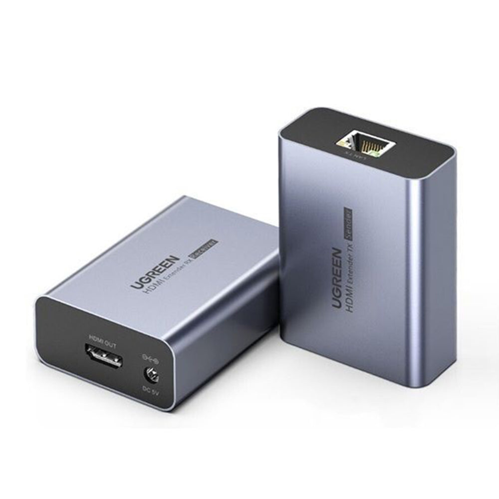 UGREEN CM455 Video-adapter (20519EU), HDMI - RJ45, 1080P, Grijs