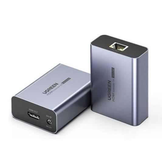 Adaptateur Vidéo UGREEN CM455 (20519EU), HDMI - RJ45, 1080P, Gris