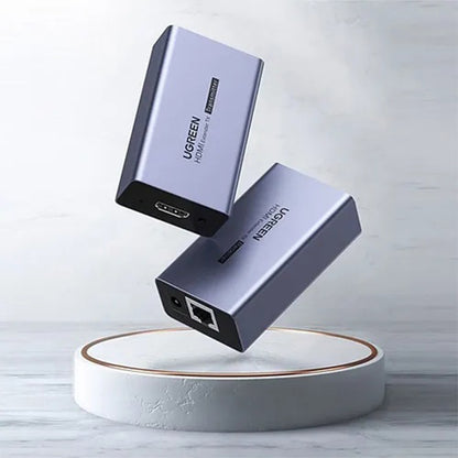 UGREEN CM455 Video-adapter (20519EU), HDMI - RJ45, 1080P, Grijs