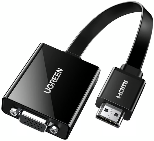 UGREEN CM611 Video-adapter (90813), HDMI - VGA, 1080P, Zwart