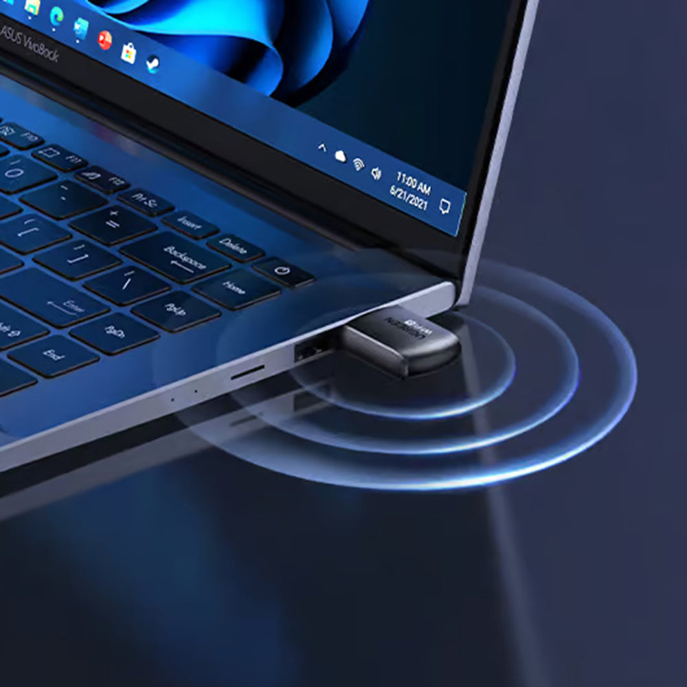 UGREEN CM762 (35264) Draadloze Adapter, Dual Band, Wi-Fi 6, 600Mbps, Zwart