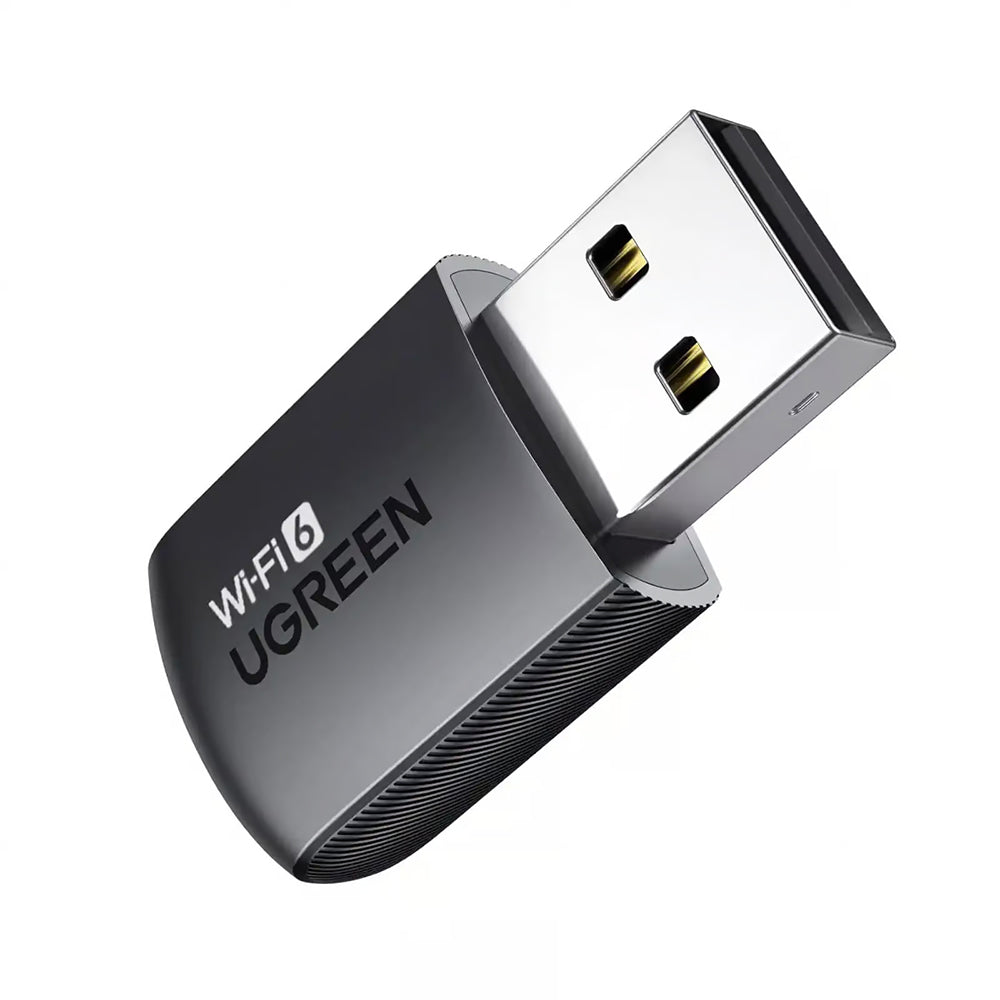 UGREEN CM762 (35264) Draadloze Adapter, Dual Band, Wi-Fi 6, 600Mbps, Zwart