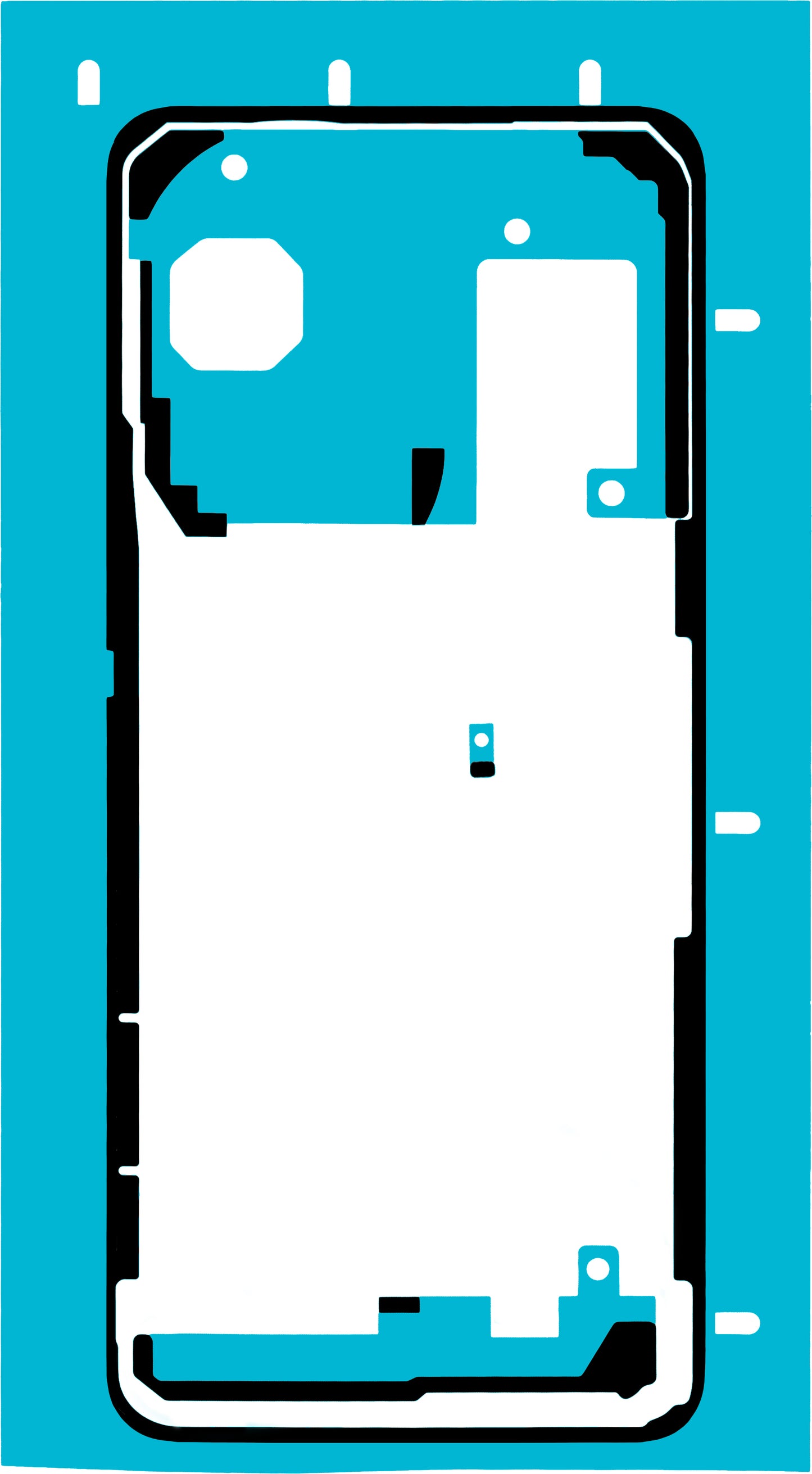 Lijm Batterijklep Huawei nova 14 Pro, Service Pack 51630MGD