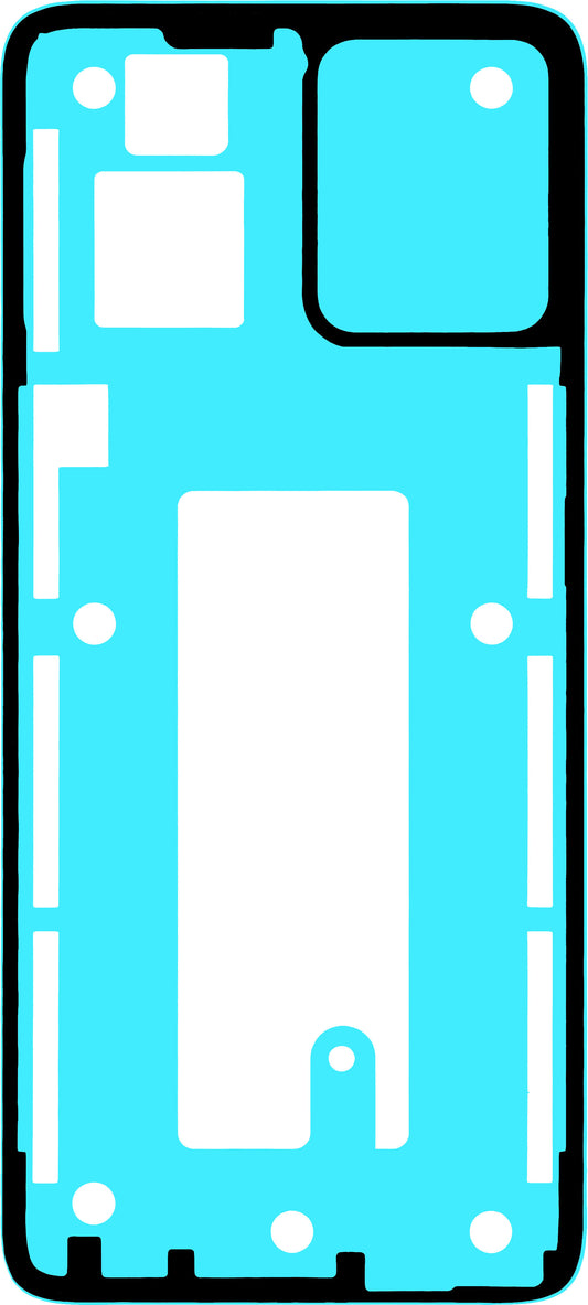 Batteriedeckelkleber Motorola Moto G14, Service Pack 5D78C23063