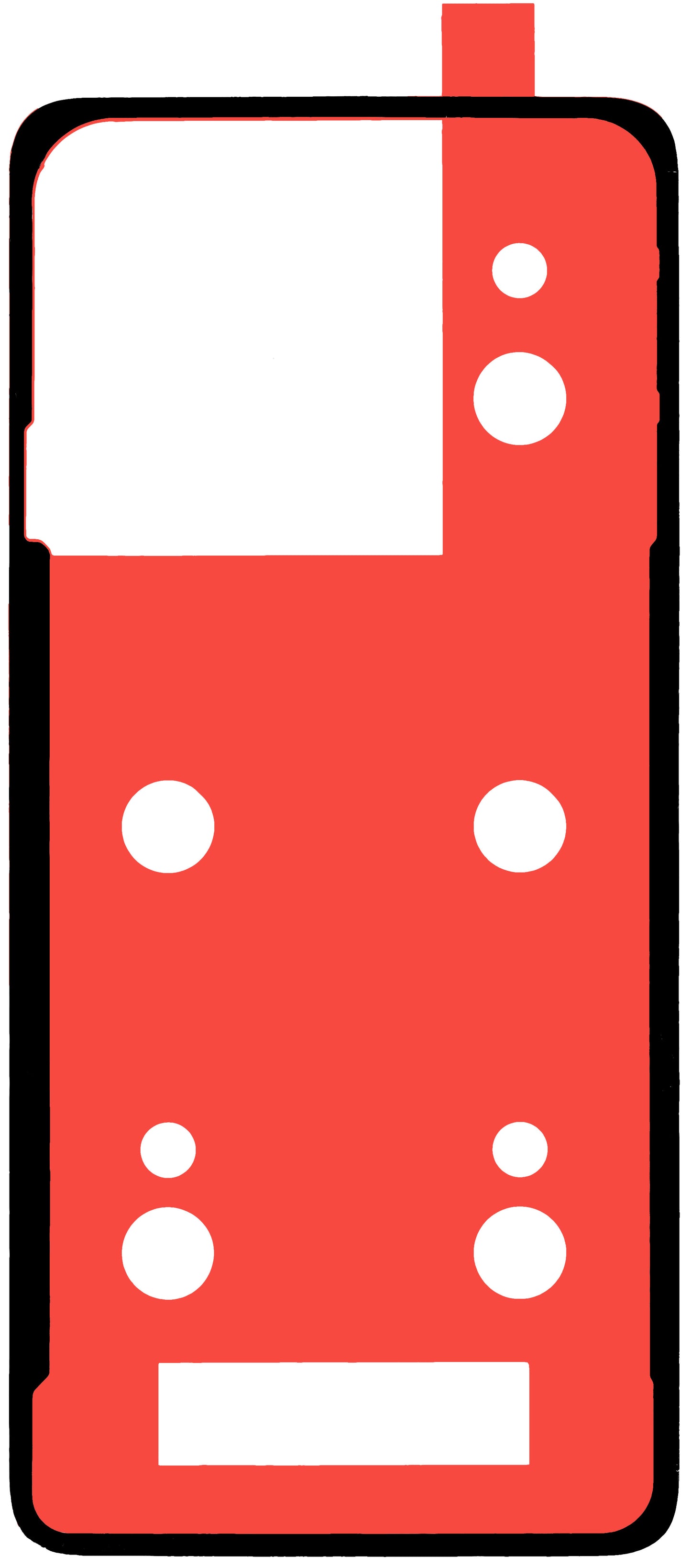 Batterijdeksel Lijm Xiaomi 14T