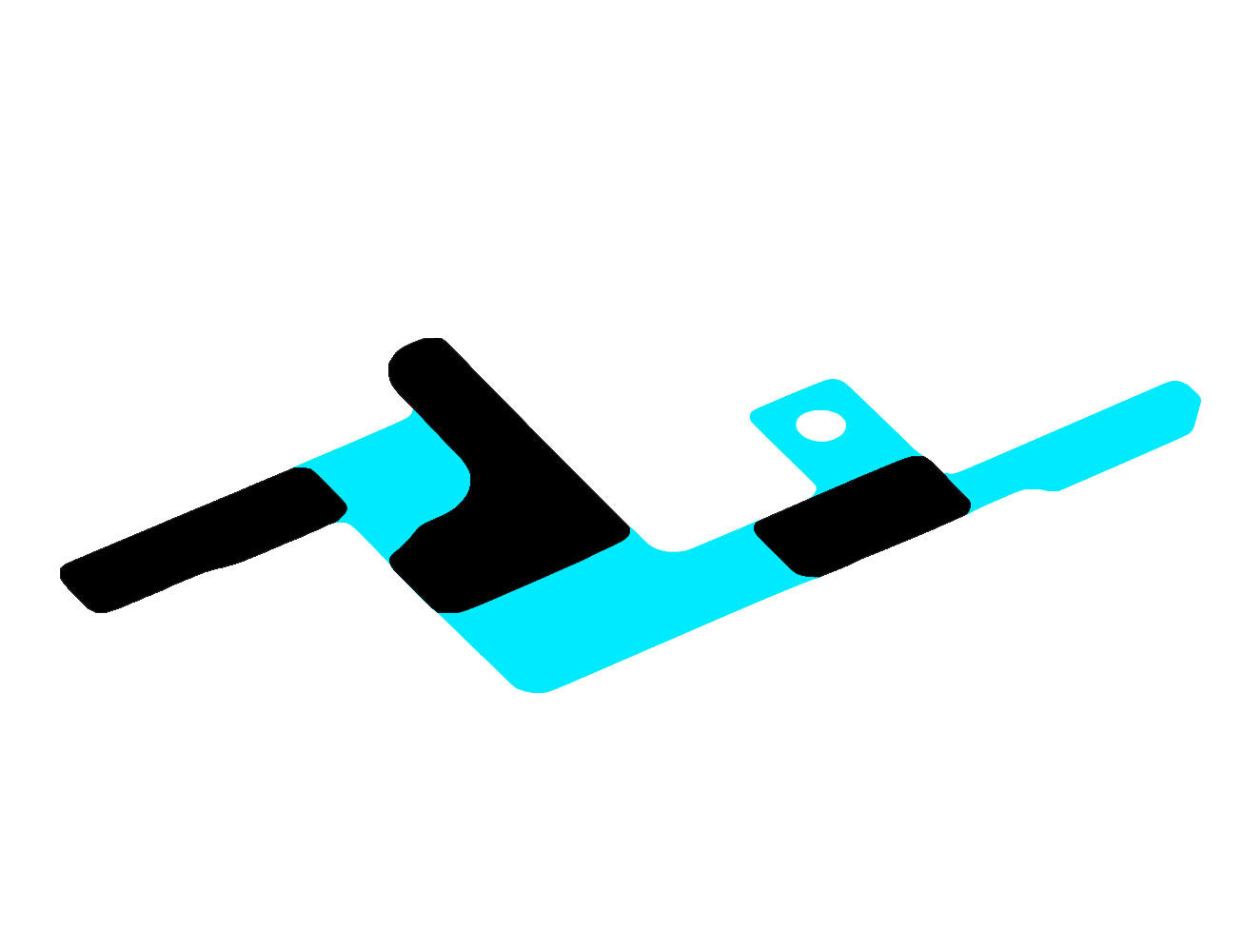 Klebstoff Display Huawei Mate X7, Typ 2, Unter Inner, Service Pack 51630NAF