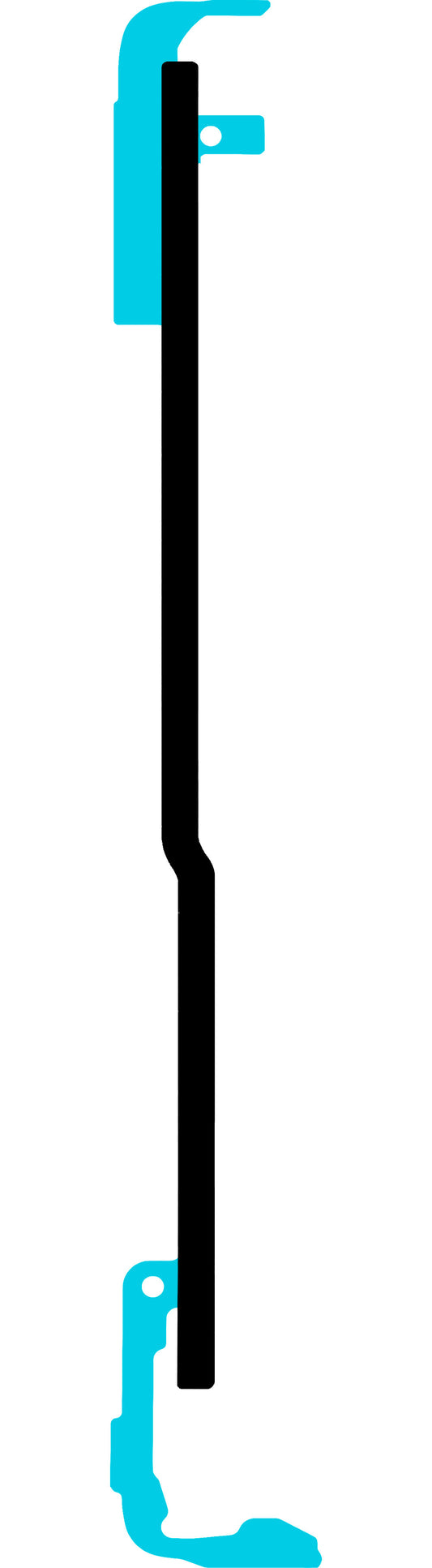 Adhésif Écran Huawei Mate X7, Type 12, Sous Interne, Pack de Service 51630NAJ