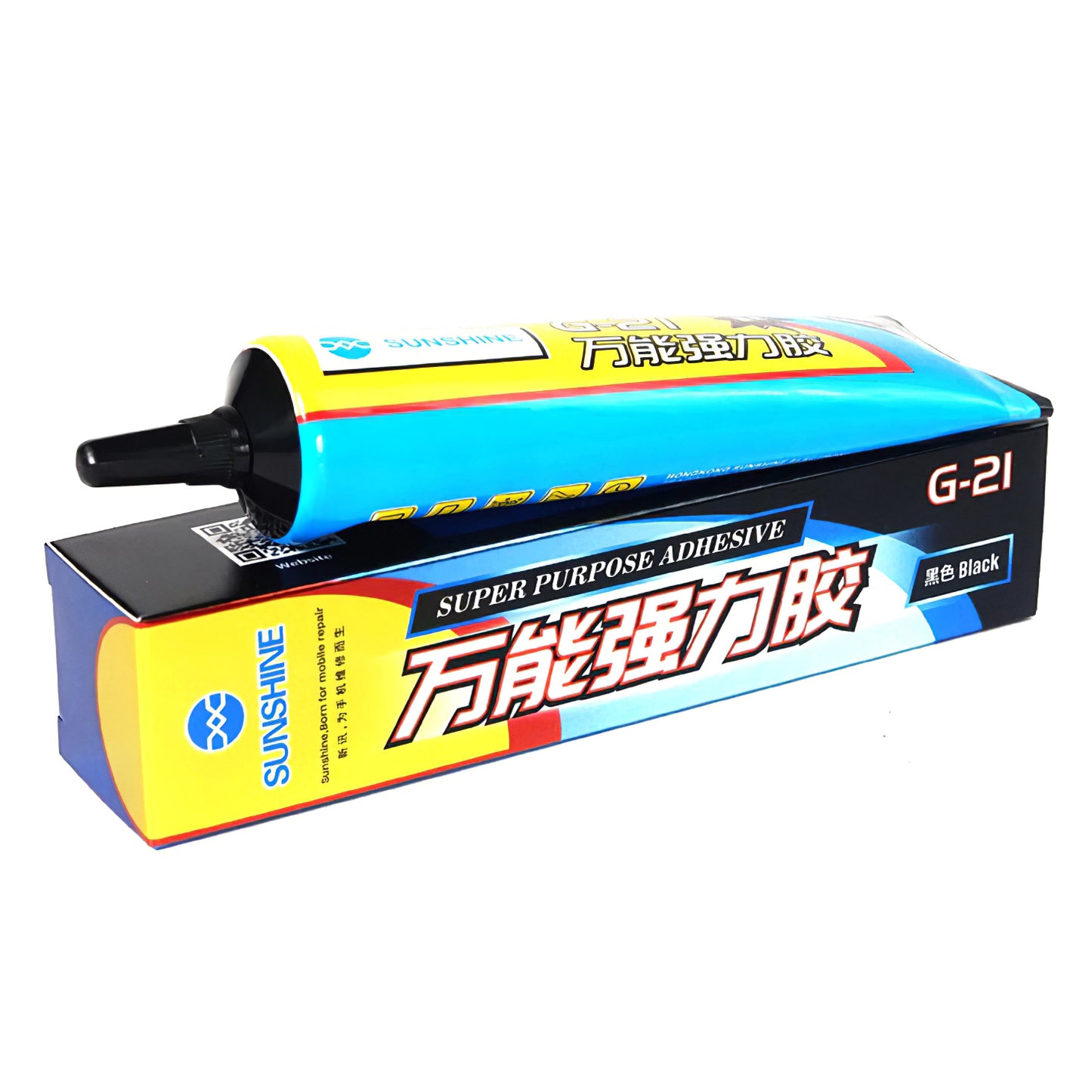 Flüssigkleber Sunshine G-21, 50ml, Schwarz