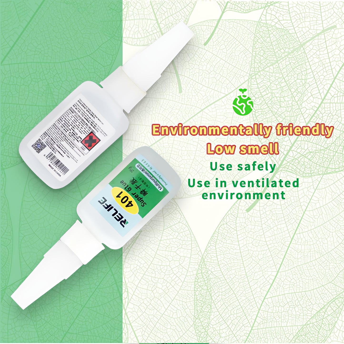 Vloeibare Superlijm Relife RL-401, 20ml
