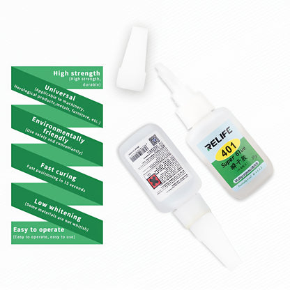 Vloeibare Superlijm Relife RL-401, 20ml