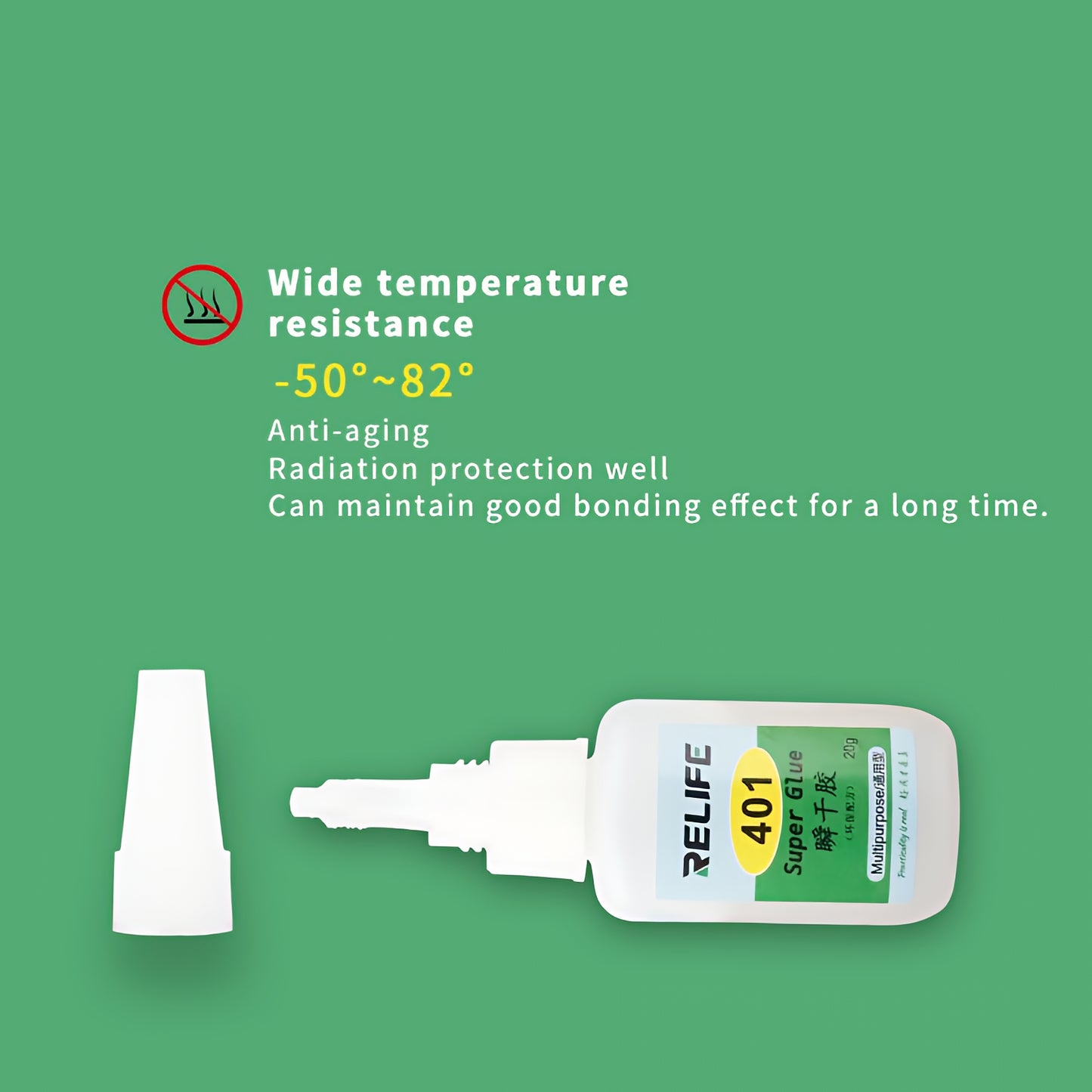 Vloeibare Superlijm Relife RL-401, 20ml