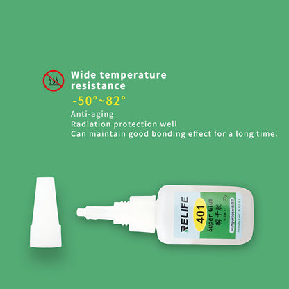 Vloeibare Superlijm Relife RL-401, 20ml