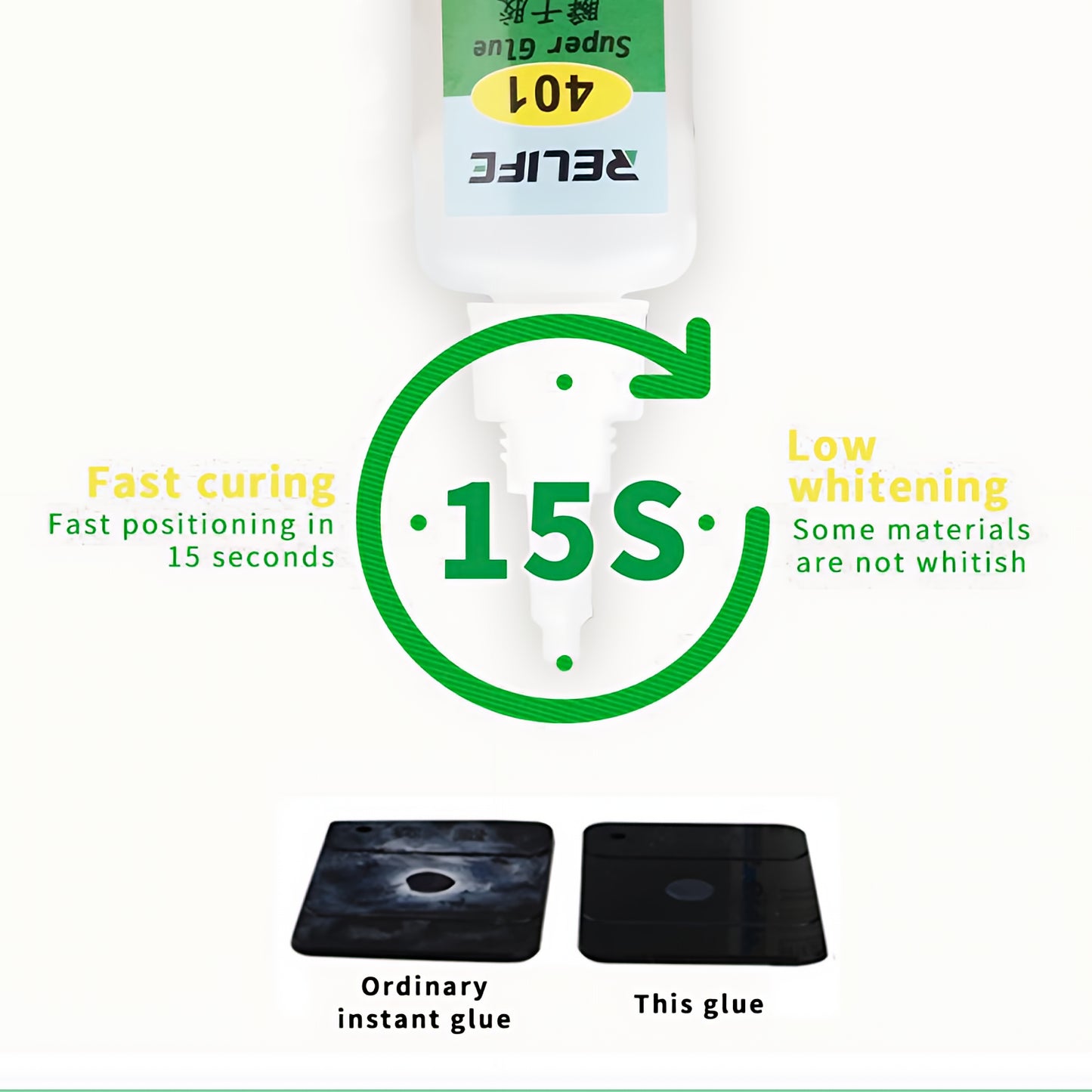 Vloeibare Superlijm Relife RL-401, 20ml
