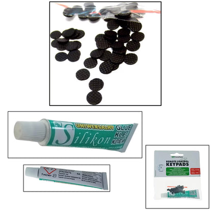 Adhésif Liquide AG Thermopâtes pour Télécommande, 14,8g, Set de 100 Boutons ART.AGT-021