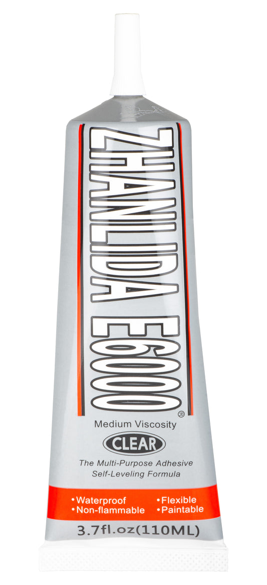 Flüssigkleber Zhanlida E-6000, 110ml, Transparent