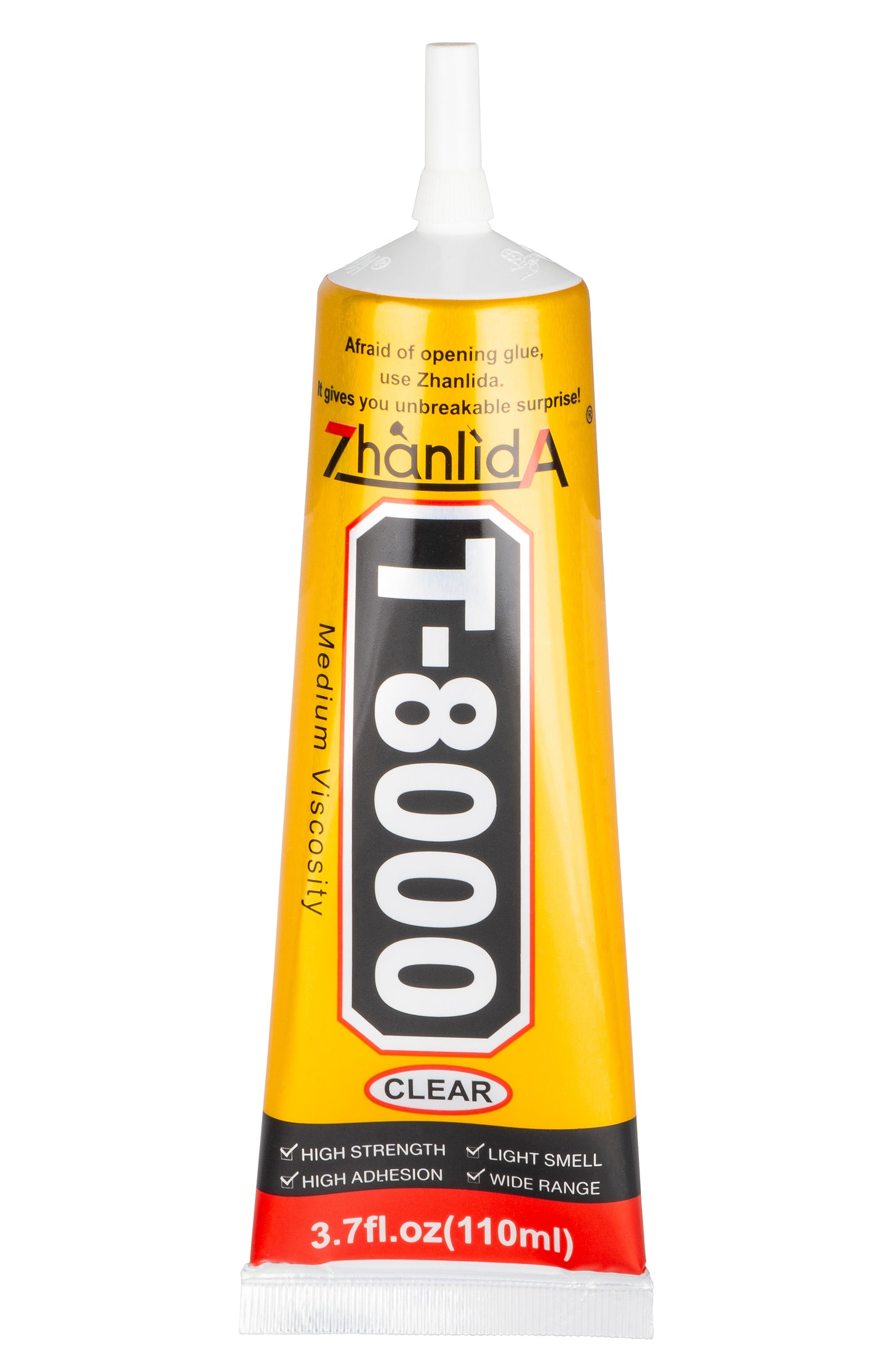 Flüssigkleber Zhanlida T-8000, 110ml, Transparent