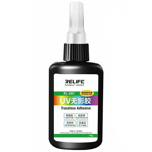 Adhésif Liquide UV Relife RL-081 pour Film de Protection Verre UV, 50ml
