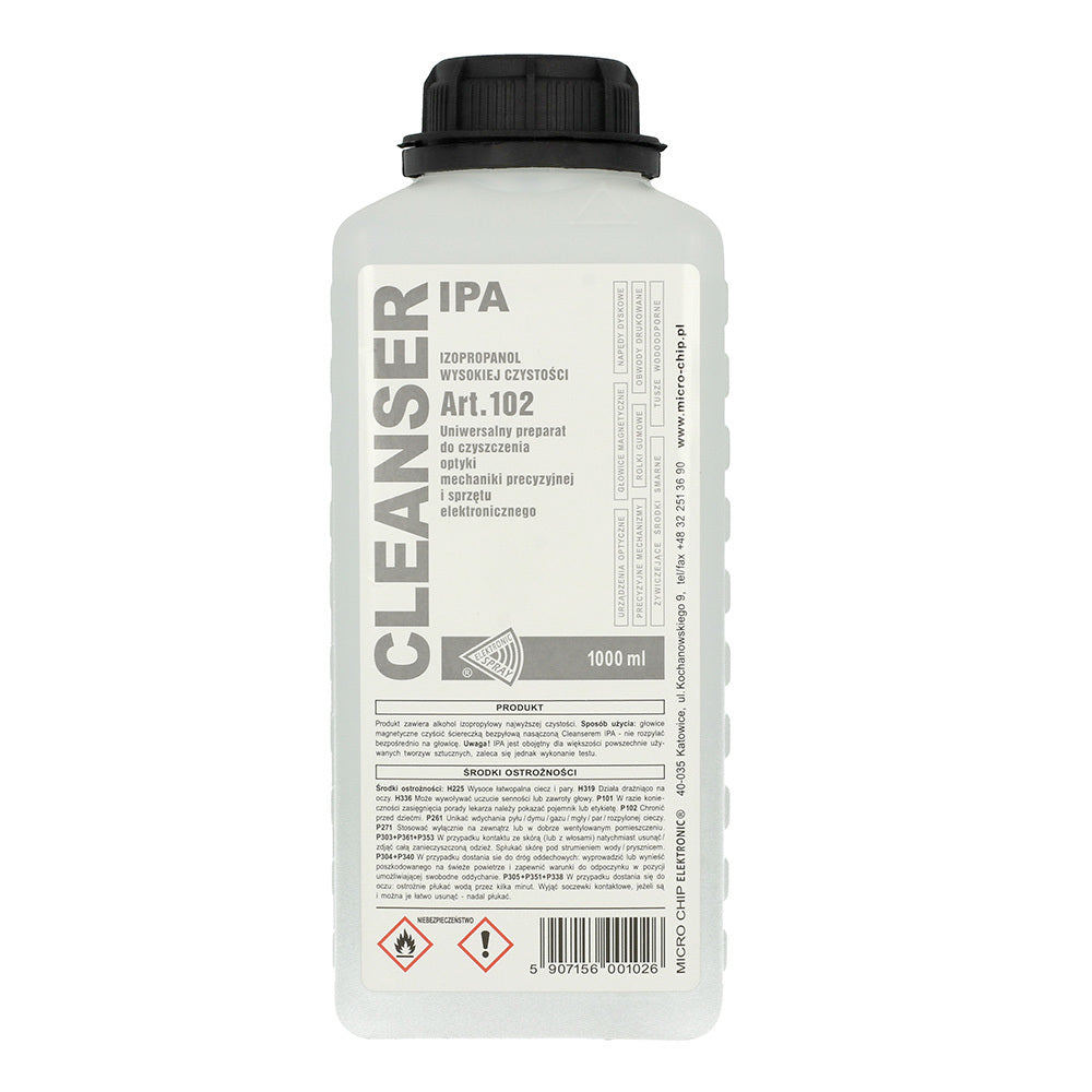Alcool Isopropylique Électronique Spray IPA99, 1l ART.102