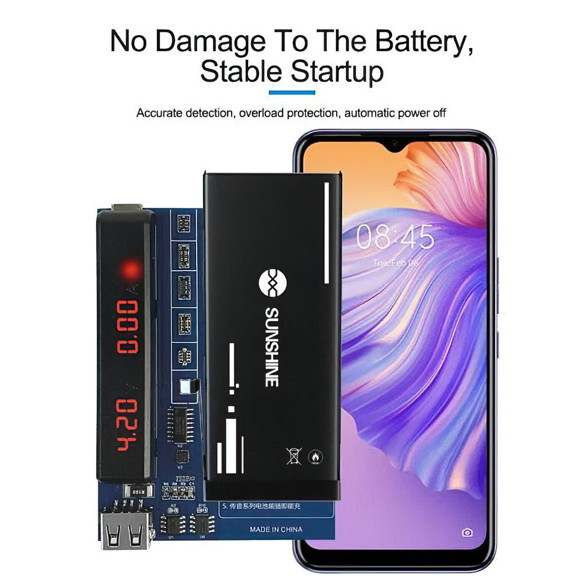 Sunshine SS-904B Netzteilplatine für TECNO / Infinix / Itel Series, 2in1