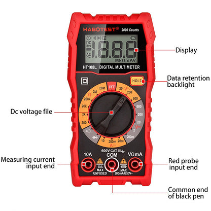 Digitale Habotest HT108L Digitale Habotestmeter 