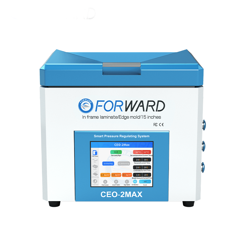 OCA Laminating Machine / Bubble Removal Package + Air Compressor + Vacuum Pump Forward CEO-2Max + FW-122B + FW-126S