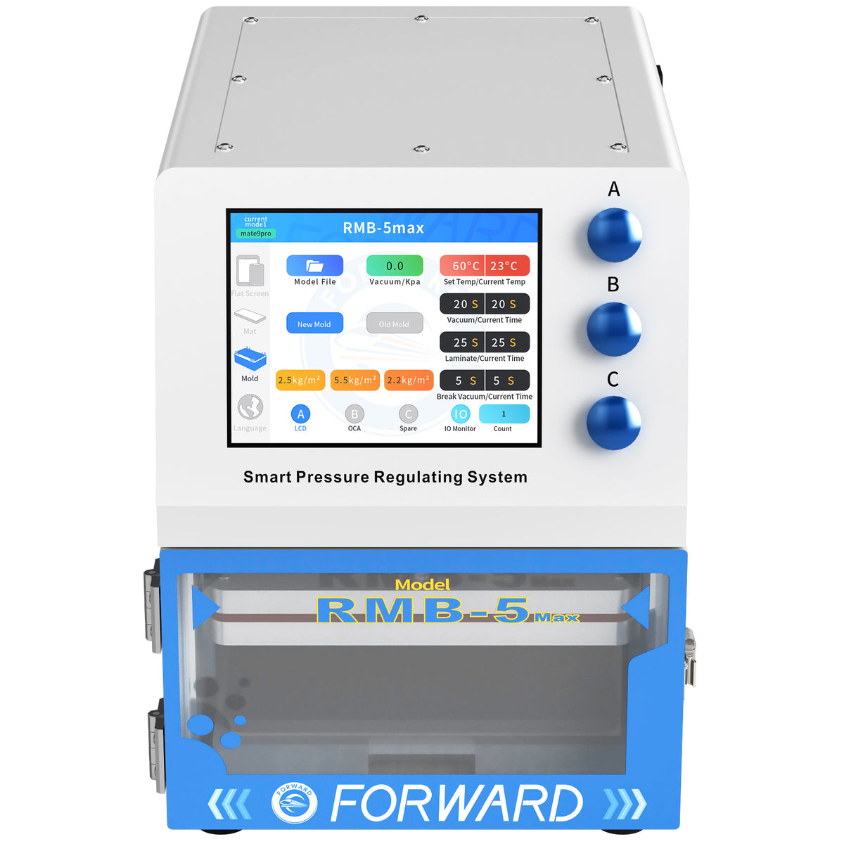 Appareil de Laminage OCA / Élimination des Bulles Forward RMB-5MAX