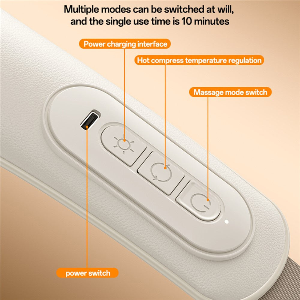 Yesido MG11 Nekmassageapparaat, Beige