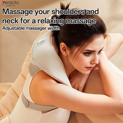 Yesido MG11 Nekmassageapparaat, Beige