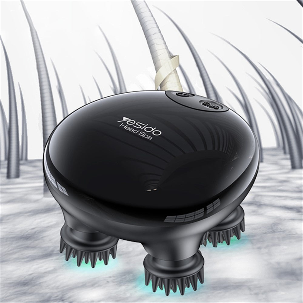 Appareil de massage du cuir chevelu Yesido MG04, Noir