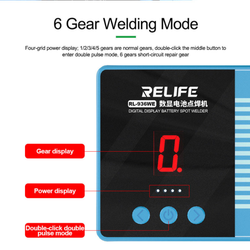 Puntlasapparaat Relife RL-936WE