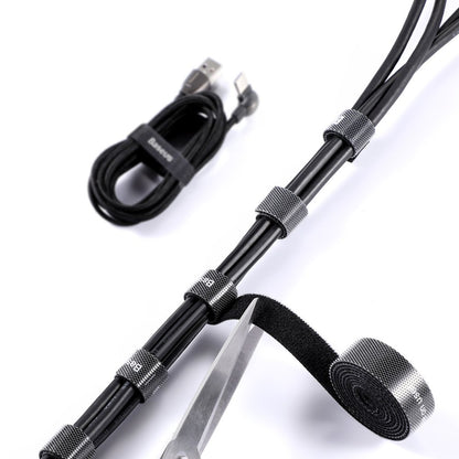 Organisateur de câbles Baseus Circle, Velcro, 3m, Noir ACMGT-F01