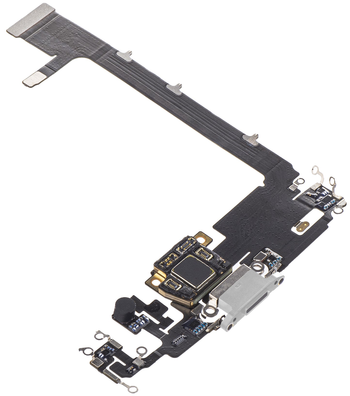 Kabel met Oplaad-/Dataconnectie - Microfoon Apple iPhone 11 Pro Max, Zilver