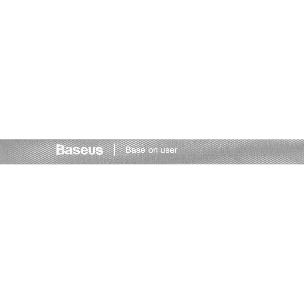 Organisateur de Câbles Baseus Circle, Velcro, 3m, Gris ACMGT-F0G