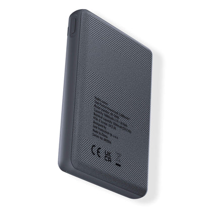 Externe Batterie 3MK Pocket, 5000mAh, 12W, 1 x USB-C, Grau