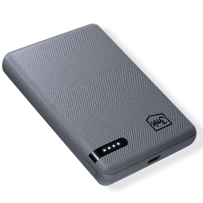 Externe Batterie 3MK Pocket, 5000mAh, 12W, 1 x USB-C, Grau