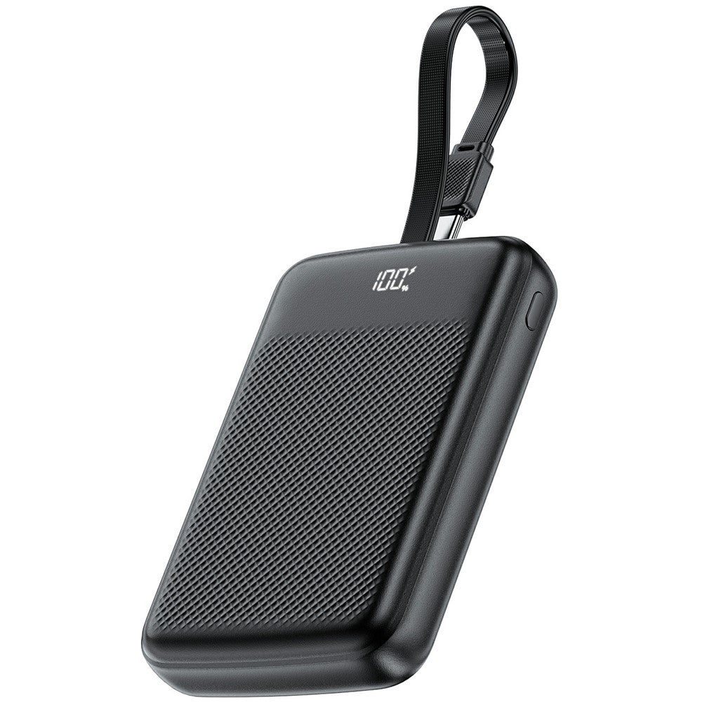 Externe Batterij Acefast M13, 10000mAh, 22.5W, QC + PD, 1 x USB-A - 2 x USB-C, Zwart