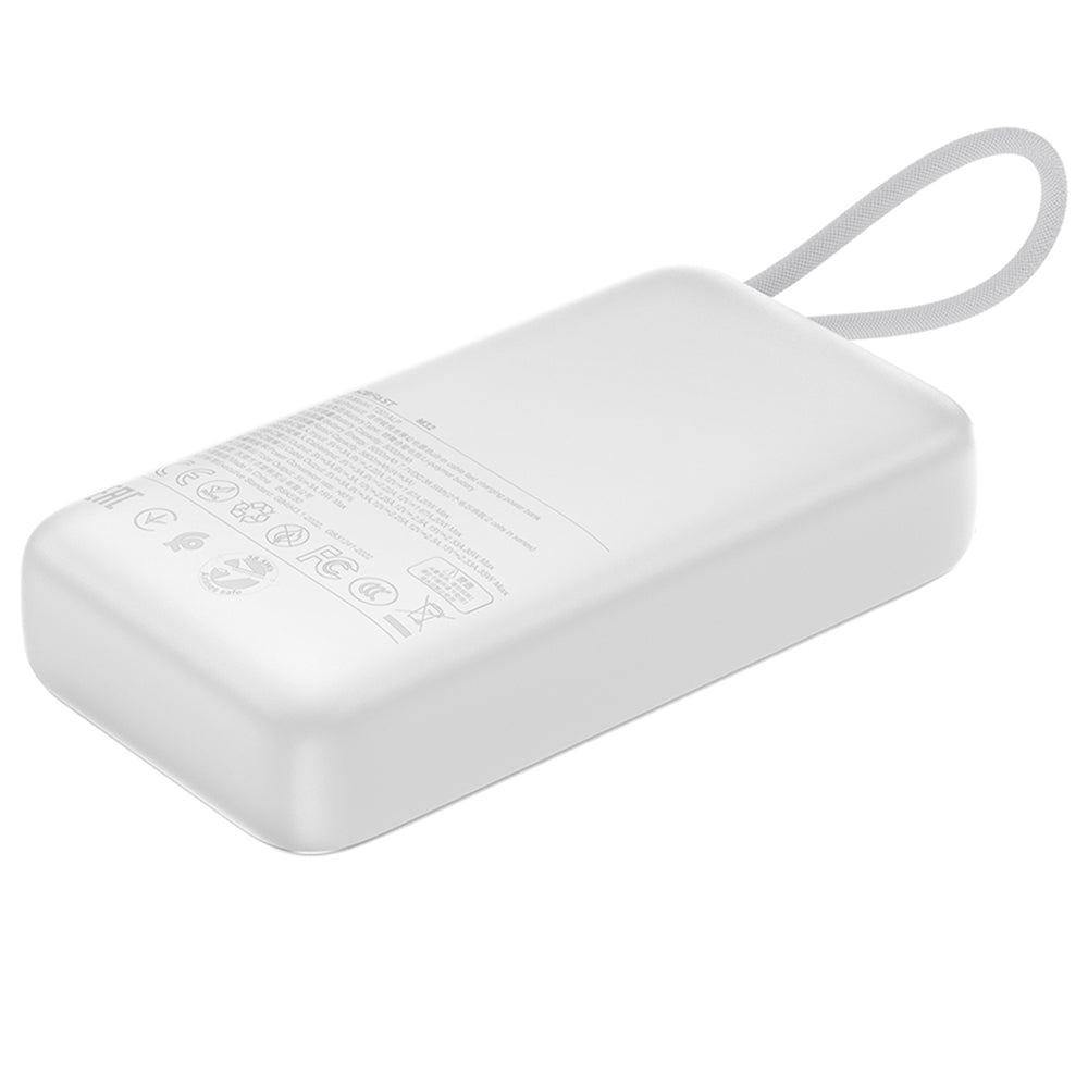 Acefast M32 External Battery, 10000mAh, 35W, PD, 2 x USB-C, Silver